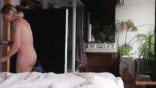 Alex caught Bonnie masturbating and helped her out