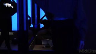 A girl is trying on clothes and does not get fucked in the fitting room