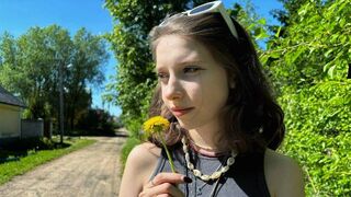 Met cute Ukrainian girl on the street and fucked her that day
