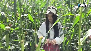 Security guard stopped a girl in the cornfield and gave her a ticket for being out too late