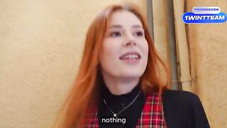 A busty woman met a YouTuber and got intimate at his place