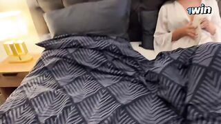 A stepson fucked his mother on a rainy night