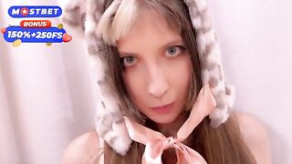 A sexy girl has hard sex with a guy with a huge cock in the mostbet scene