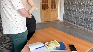 Hot MILF teacher fucked by young student in a steamy encounter