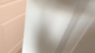 Spying on the Goth step-sister with big natural tits is a fantasy
