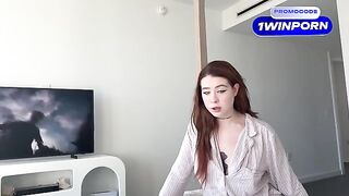 My horny step-sister sneaked into my room for the first time and it was amazing