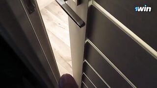 I was spying on my stepsister, she saw and sucked me