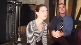 A hairy chick got her pussy eaten out in this hot video