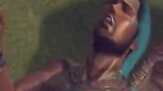 A cute brunette girl has fun on a big cock