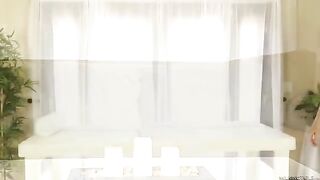 A beautiful, ripe woman with big tits in a black dress gets fucked hard