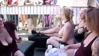 The couple tried to fuck on the roof and ran away