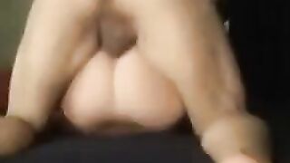 A wife invited her husband's friend to fuck her wet pussy