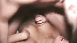 An amateur girl with big tits has sex with a student at home