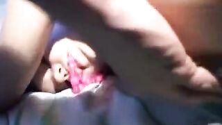Beautiful Russian girl fucked by her boyfriend in the hostel room
