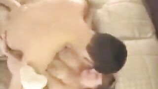 A drunken guy was fucked by his mom, who didn’t mind the sex