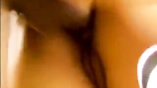 Two guys fucked sexy Asian in her house, intense action followed