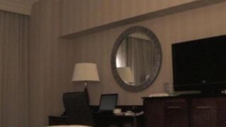 A man brought a prostitute to the hotel room and started to undress her