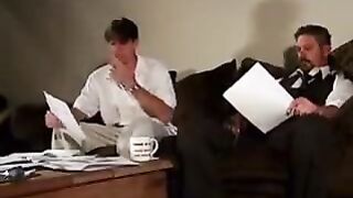 A real incest - his brother made a cumshot right at the girl’s pussy