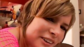 This girl is ready to do anal with her brother and his friend