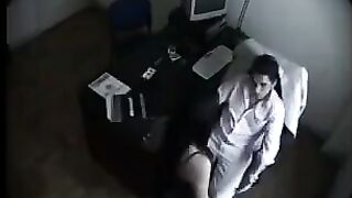 A hidden camera secretly filming in a massage cabin is prohibited
