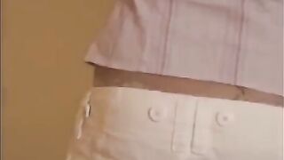 The sexy brunette has sex with a monster, he penetrated her mouth