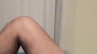Guy masturbates with his cock using gay porn