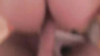 A hot mature blonde gets fried by a young guy on the couch