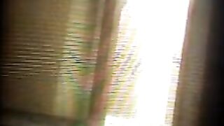 The camera recorded a private moment at the gym, but nobody noticed