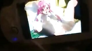 Hentai was very fond of jerking off and he did it a lot