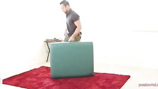 A masseur fucked his client on the massage table