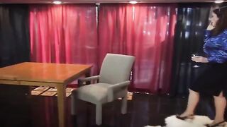 A woman fucked by her neighbor while her husband was not at home