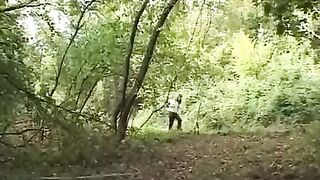 A woman met a maniac in the forest and was forced to comply with his demands