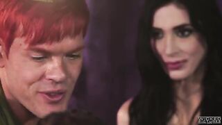 Peter Pan fucked two mermaid sluts in a hot FFM threesome sex