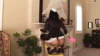 A man cheats on his wife with the housekeeper in a steamy scene