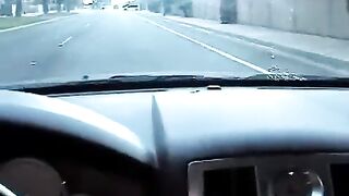Nikki makes a blowjob in the car, it's her specialty