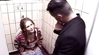 A night club toilet is not the best place for fucking