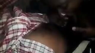 A fat black woman got her tight ass banged by a BBC
