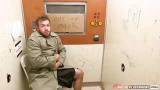 Eva Lovodi gets a cumshot inside her, amazing!