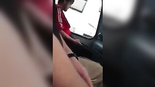 Bus ride turns into a wild handjob session