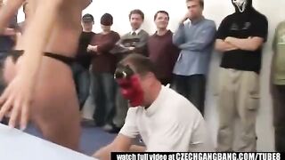 An abnormal model has a dirty mouth and likes to do rough stuff