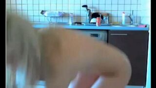 Young beauty masturbating with a toy on video chat with a guy