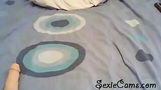 Checking out a new toy on webcam live