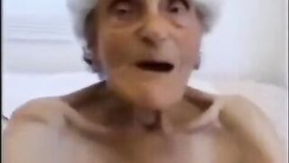 A man fucked his grandmother and finished the video shocking