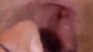 A guy fucked a hairy girl in pantyhose