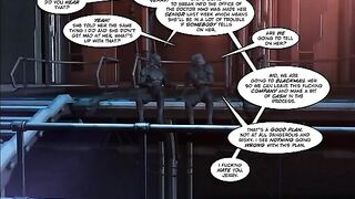 Mature porn with comic book action - 2020