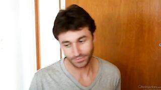 The guy went to his neighbor to relieve her stress with sex