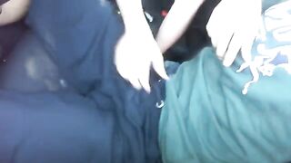 The beautiful blonde started sucking in the car, showcasing her daring side