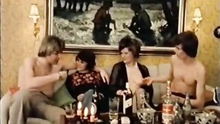 A lesson in anal sex for a group of depraved women