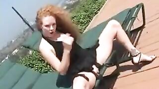 Hard anal sex with blondie Timo Hardy and her boyfriend