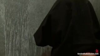 The girl swallows a cock as if it’s her job